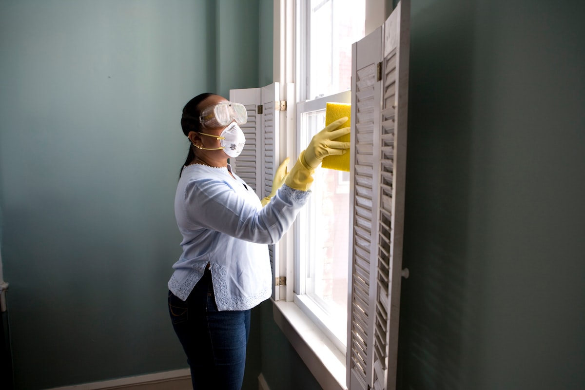 Exterior cleaning service